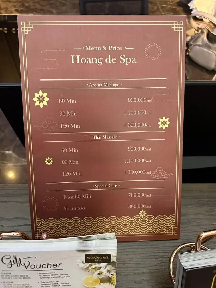나트랑 황제 VIP 스파 마사지 웰컴 라운지